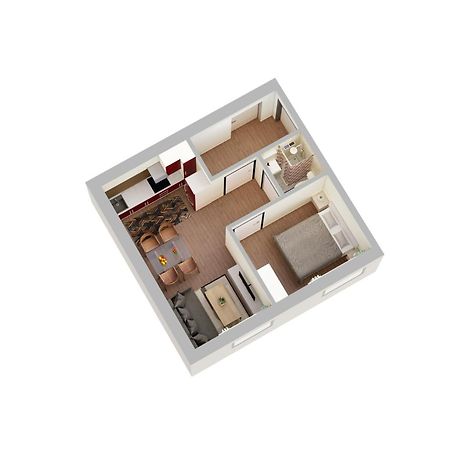 Mountain View Apartment 람자우 암 다흐스타인 외부 사진